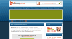 Desktop Screenshot of insolvency-practice.co.uk